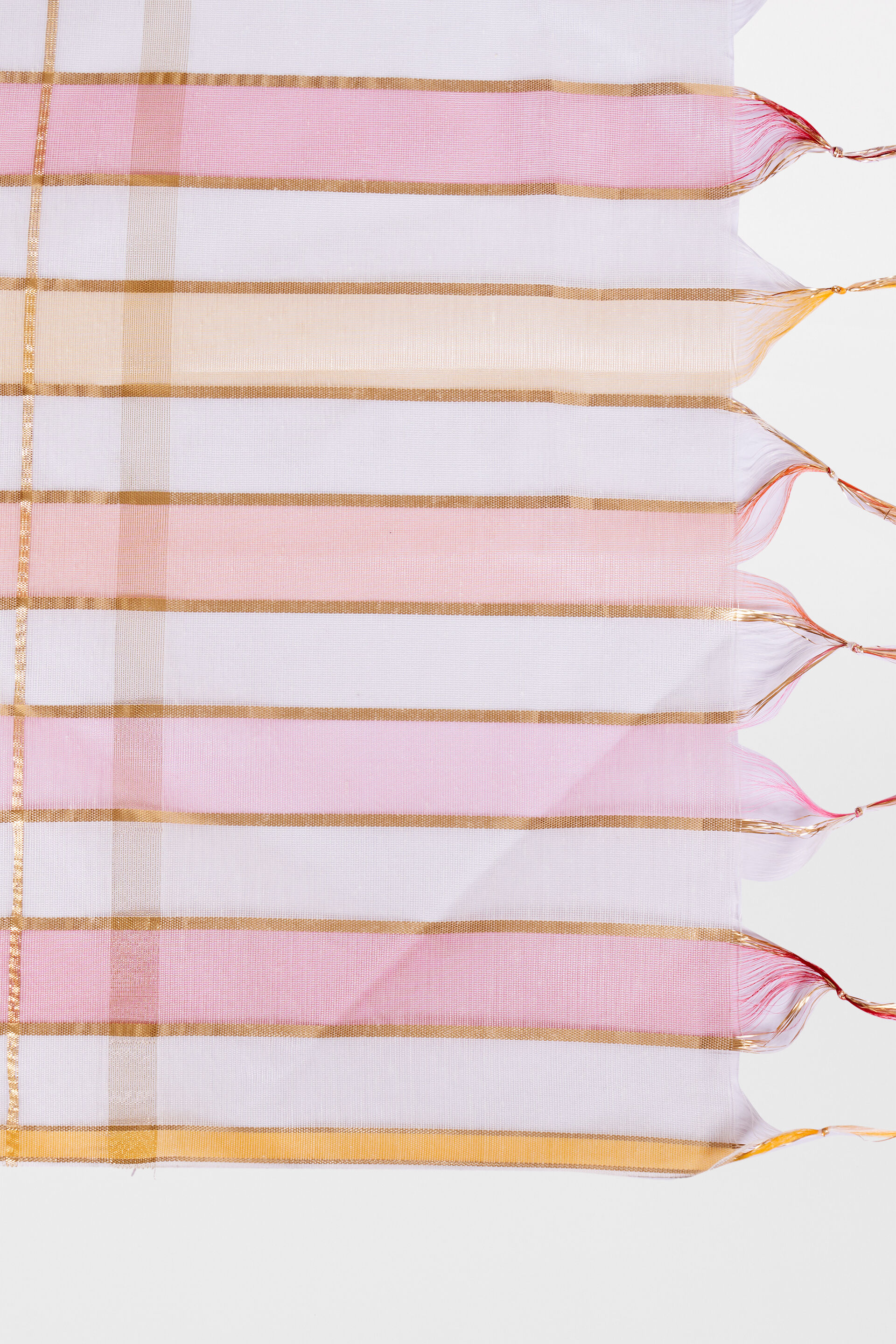 Pink Chanderi Scarf, , image 2